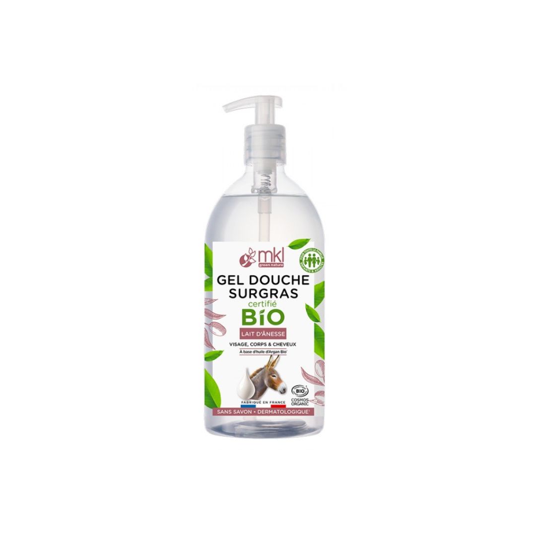 image Gel douche surgras Bio Lait d'Anesse 1L